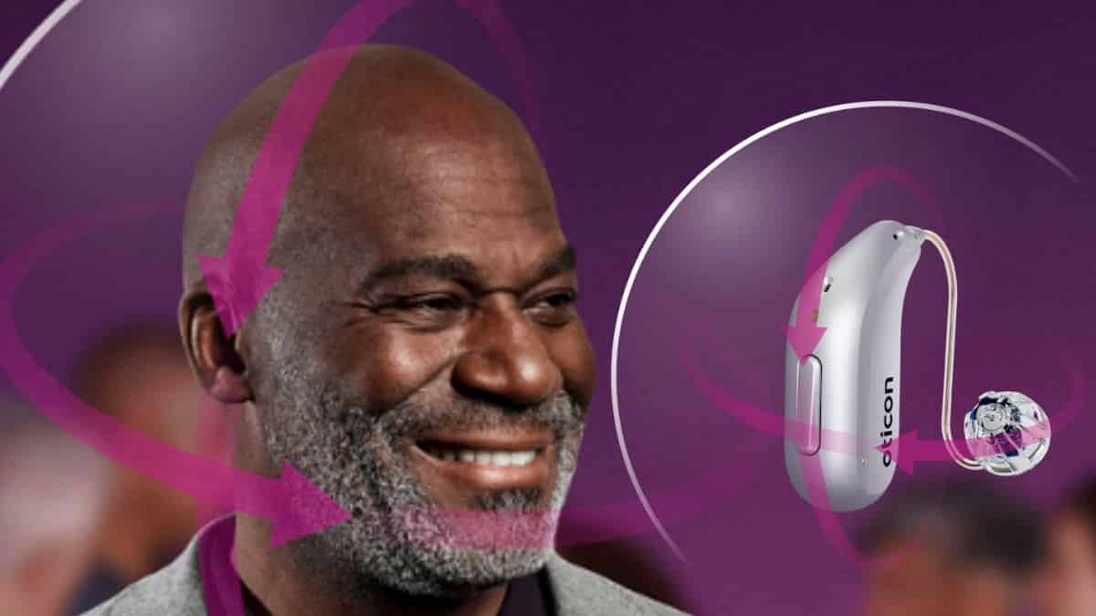 Oticon Intent W Man And 360 Brainhearing