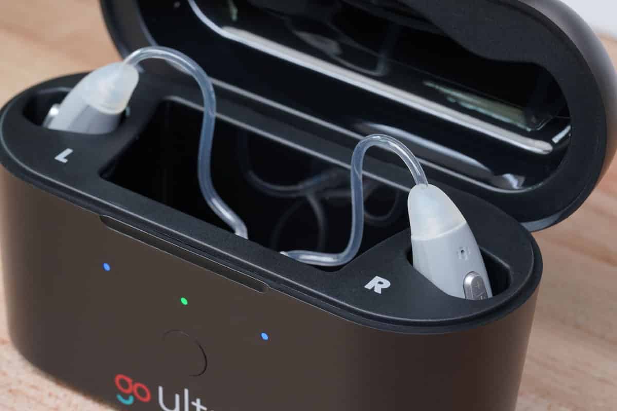 Go Ultra is a convenient rechargeable hearing aid with Bluetooth streaming.