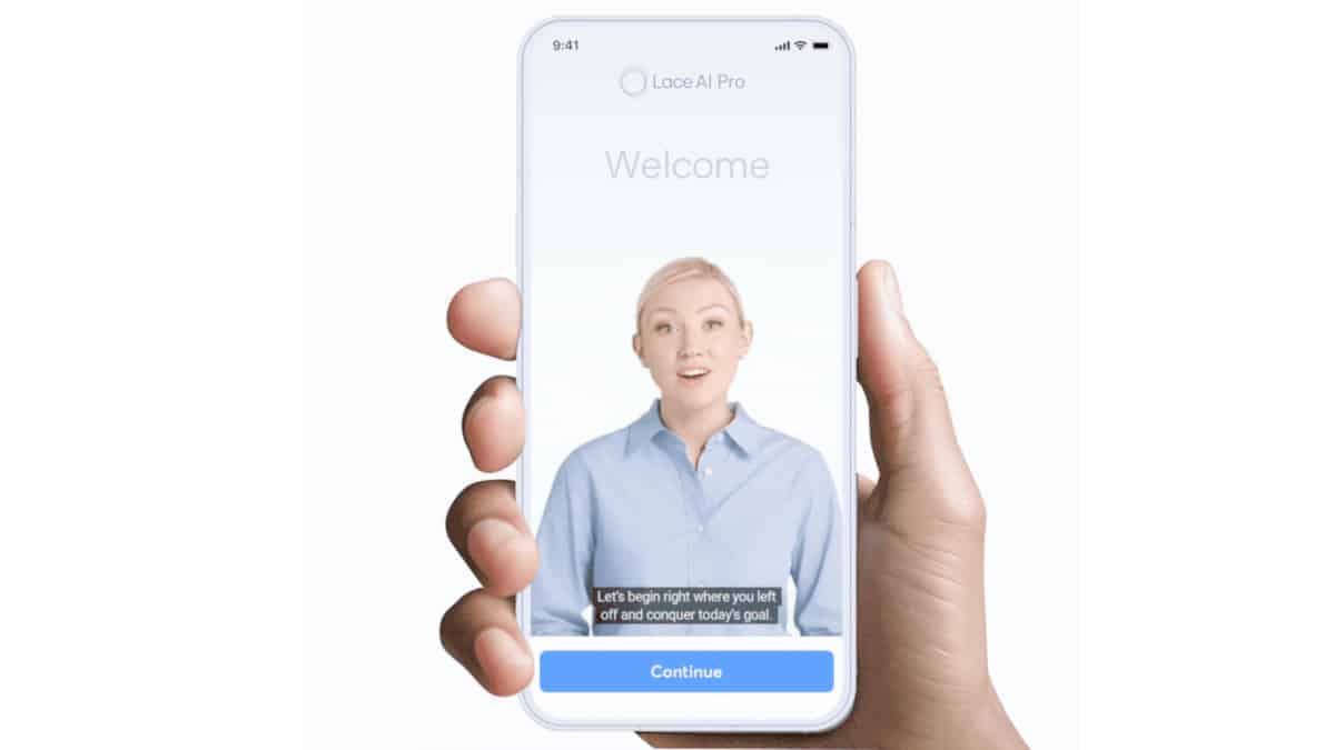 Lace AI Pro app.