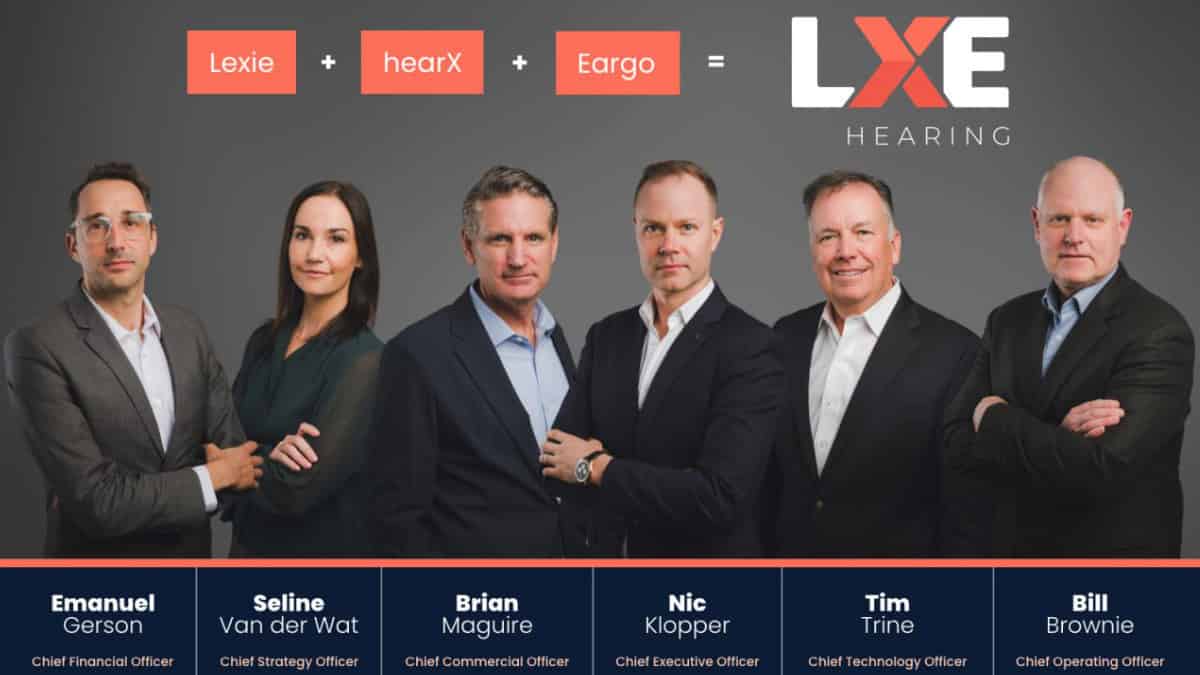 Eargo, Hearx und Lexie fusionieren zu LXE Hearing mit einer Investition von 100 Millionen US-Dollar von Patient Square Capital