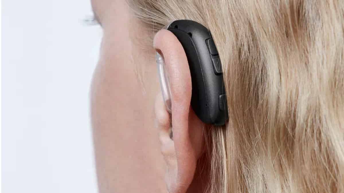 Oticon Xceed behind-the-ear (BTE) hearing aids are among the most powerful hearing aids available, offering 3 to 7 days of battery life and wireless connectivity.