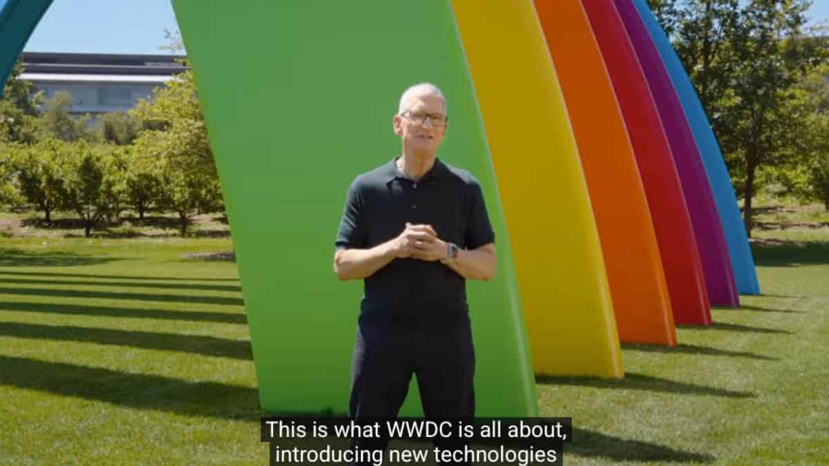 Apple CEO Tim Cook introduced WWDC26, one of his final major developer events before he transitions to executive chairman in September.