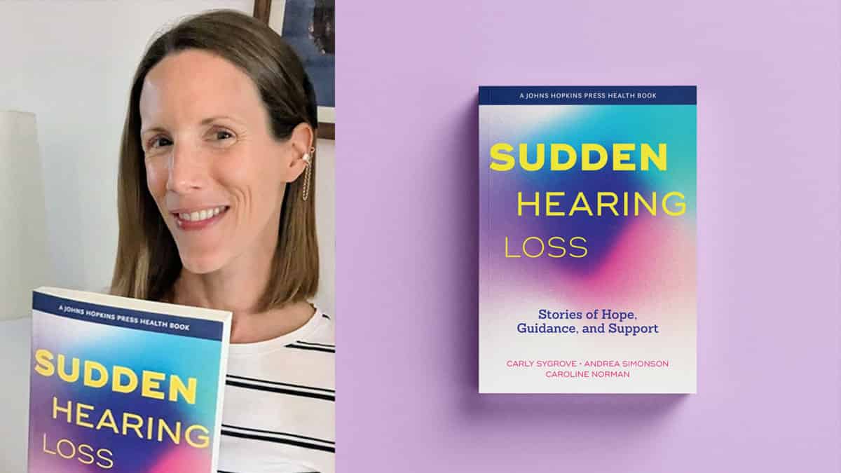 Consumer advocate and author Carly Sygrove (pictured here), as well as reviewer Shari Eberts, frequently contribute to HearingTracker and are consumer advocates.