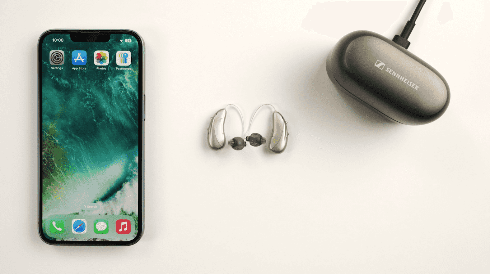 Sonite Rise hearing aids.