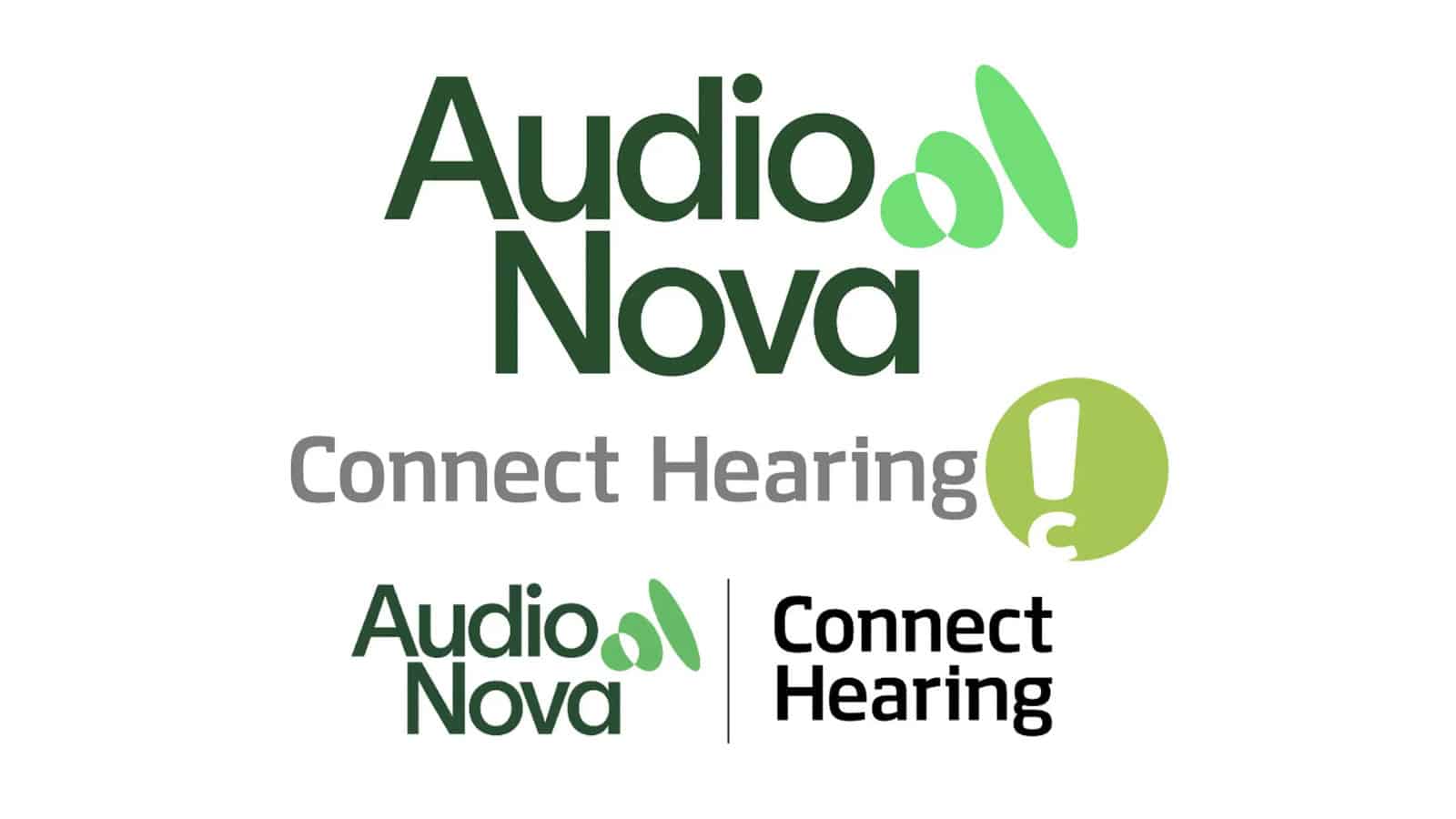 The AudioNova and Connect Hearing logos are being joined for the moment as Connect rebrands to AudioNova. Both are brands of the world's largest hearing aid manufacturer, the Switzerland-based Sonova Group.